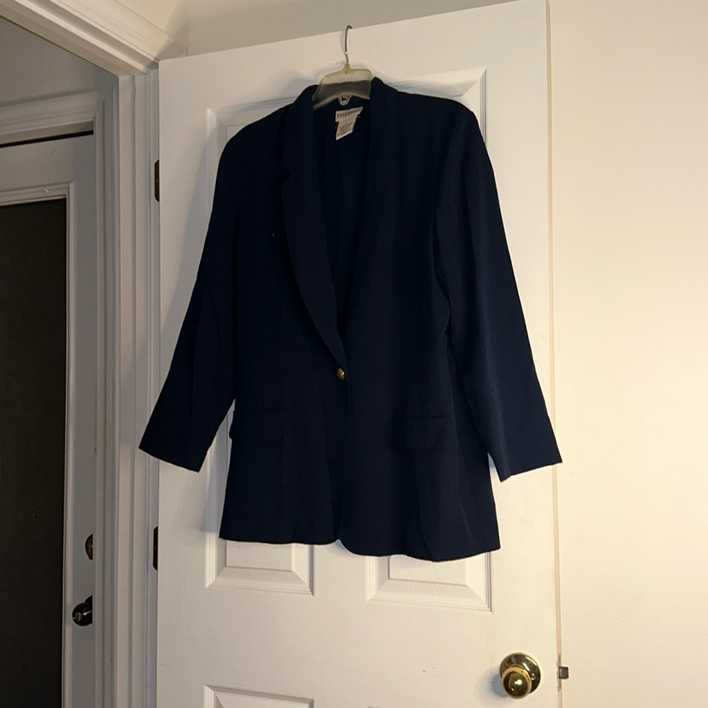 EUC ESSENTIALS BY WORTHINGTON SUIT JACKET